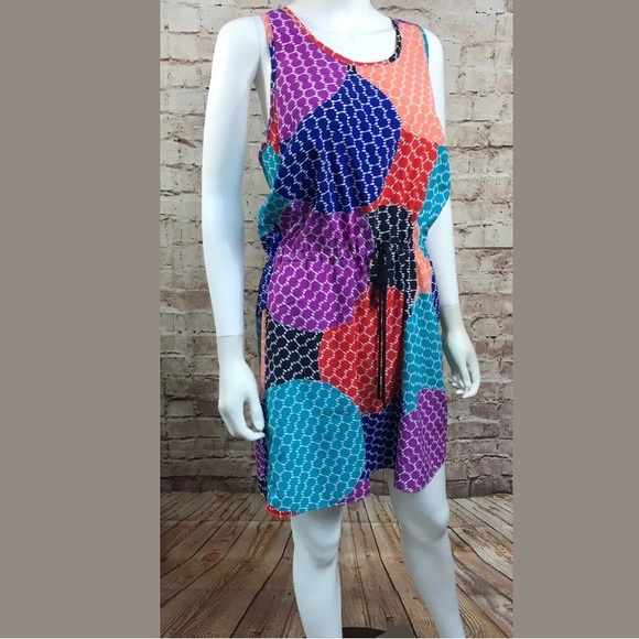 5/$15 Banana Republic Dress 10 multicolor - Picture 2 of 8